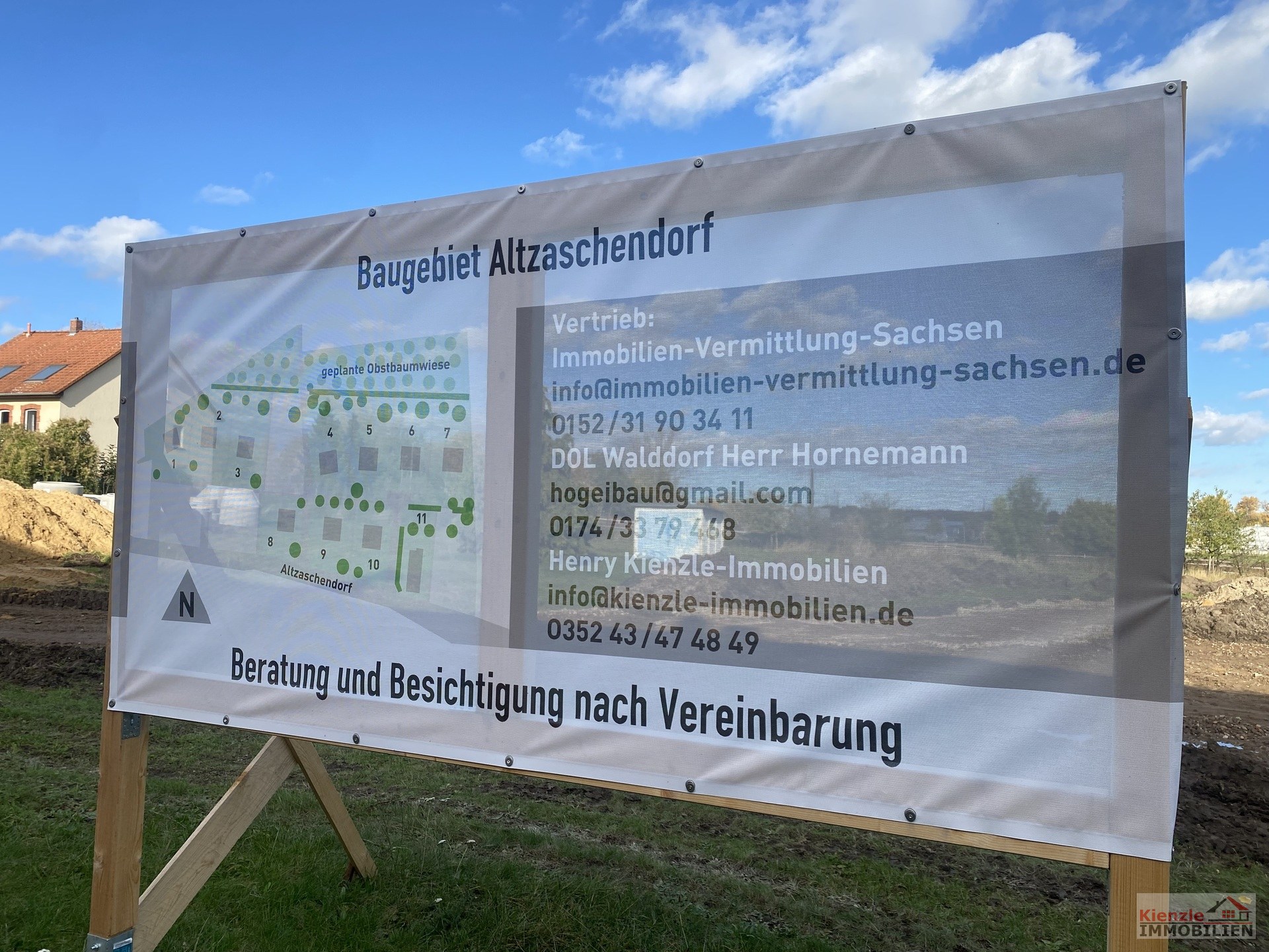Idyllische Baugrundstücke in Altzaschendorf - Meißen