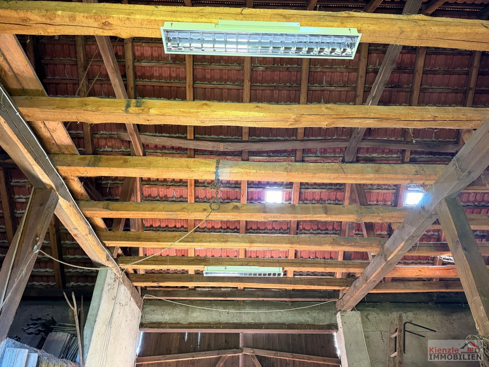 Hofanlage mit Haupthaus, Scheune und Nebengebäude in Oppelhain