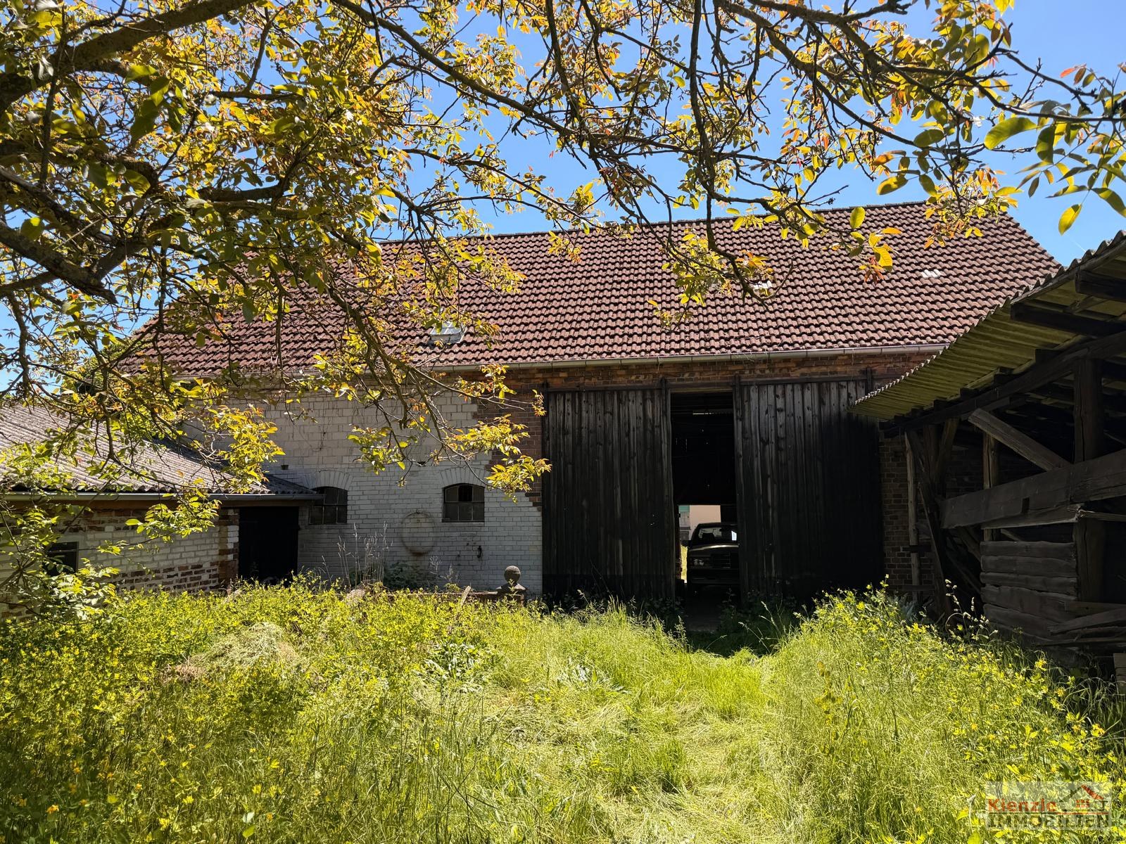 Hofanlage mit Haupthaus, Scheune und Nebengebäude in Oppelhain