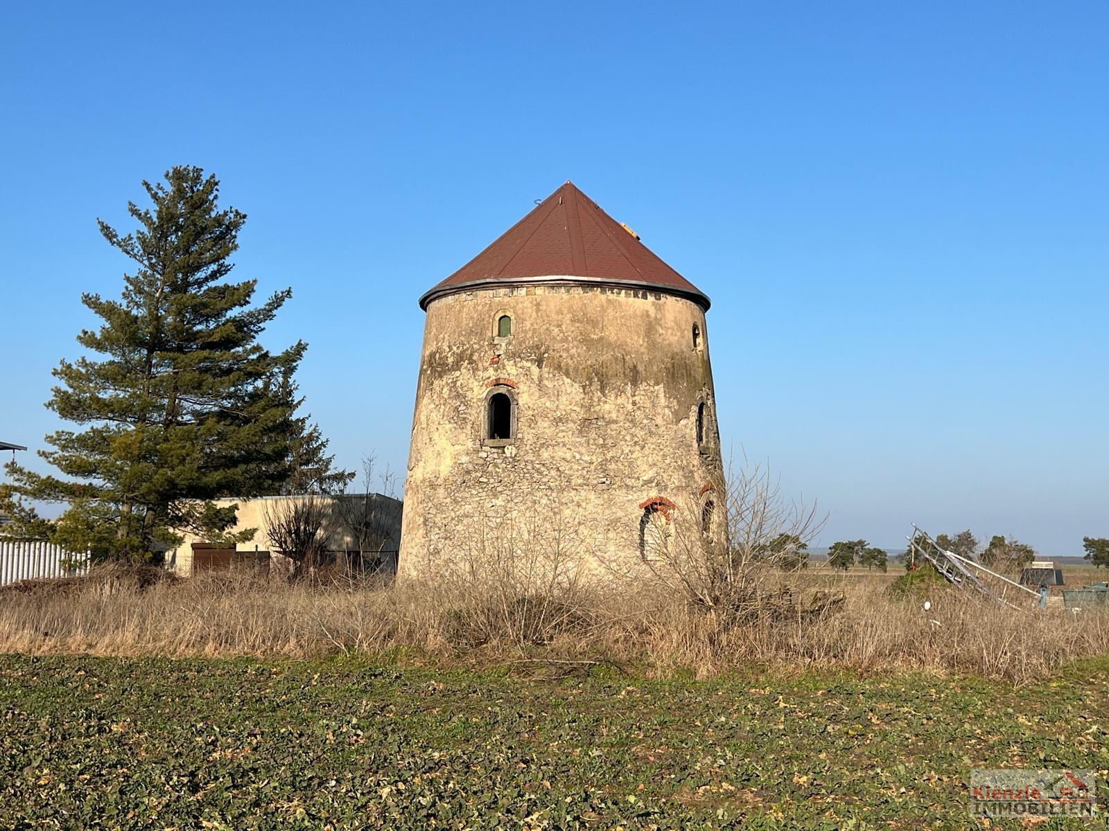 Historische & denkmalgeschütze ehemalige Windmühle - Einfamilienhaus-Windmühle bei Großenhain