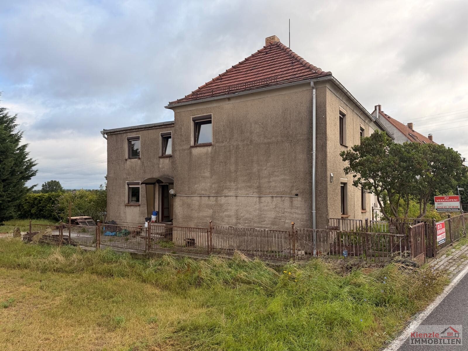 Doppelhaushälfte mit Anbau in Althirschstein bei Riesa und Lommatzsch